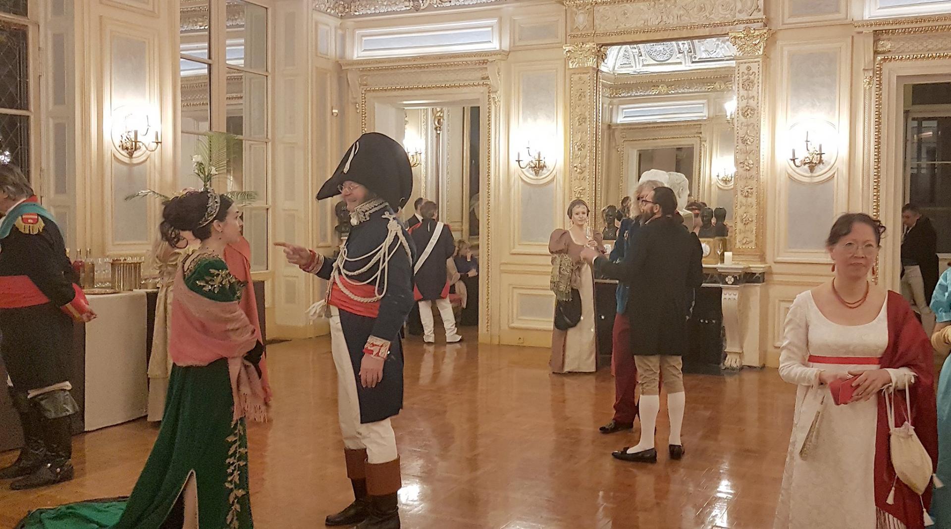 Soirée impériale au Palais Vivienne, chez Pierre-jean Chalençon